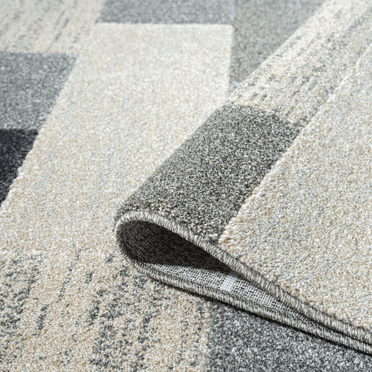 Astor 484 Slate Abstract Hallway Runner