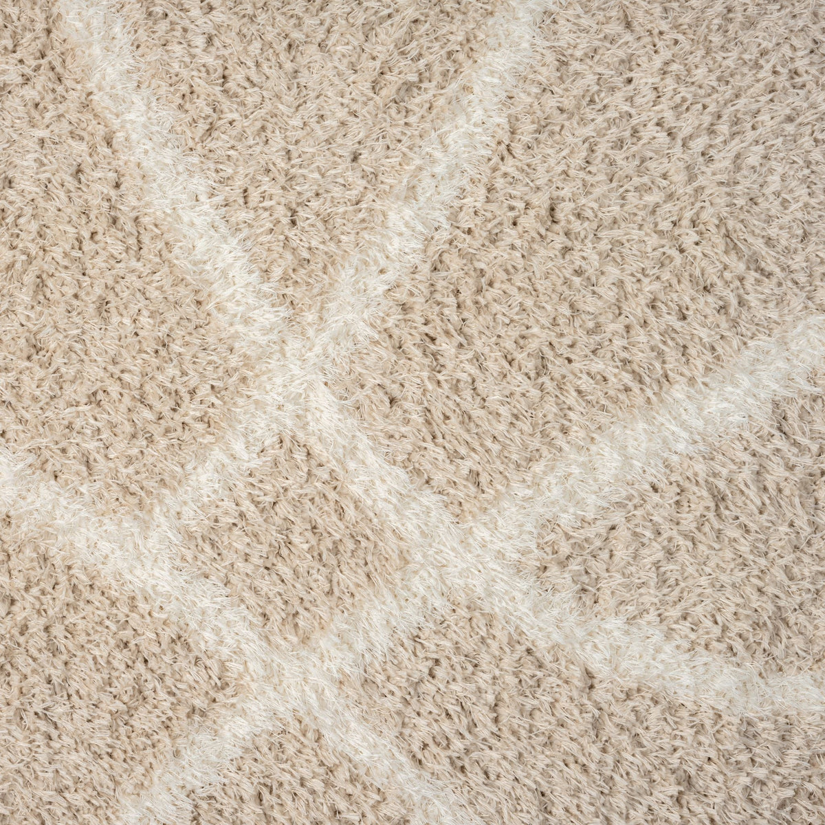 Plushy 382 Fawn Shaggy Rug