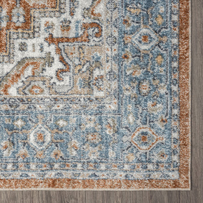 Easy 366 Indigo Transitional Rug
