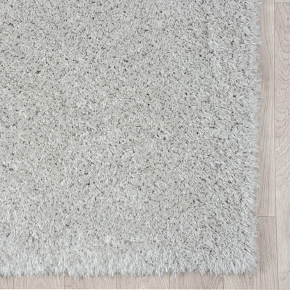 Fleecy 398 Cloud Shaggy Hallway Runner