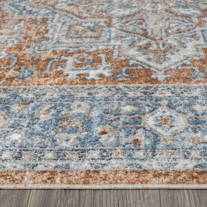 Easy 366 Indigo Transitional Rug