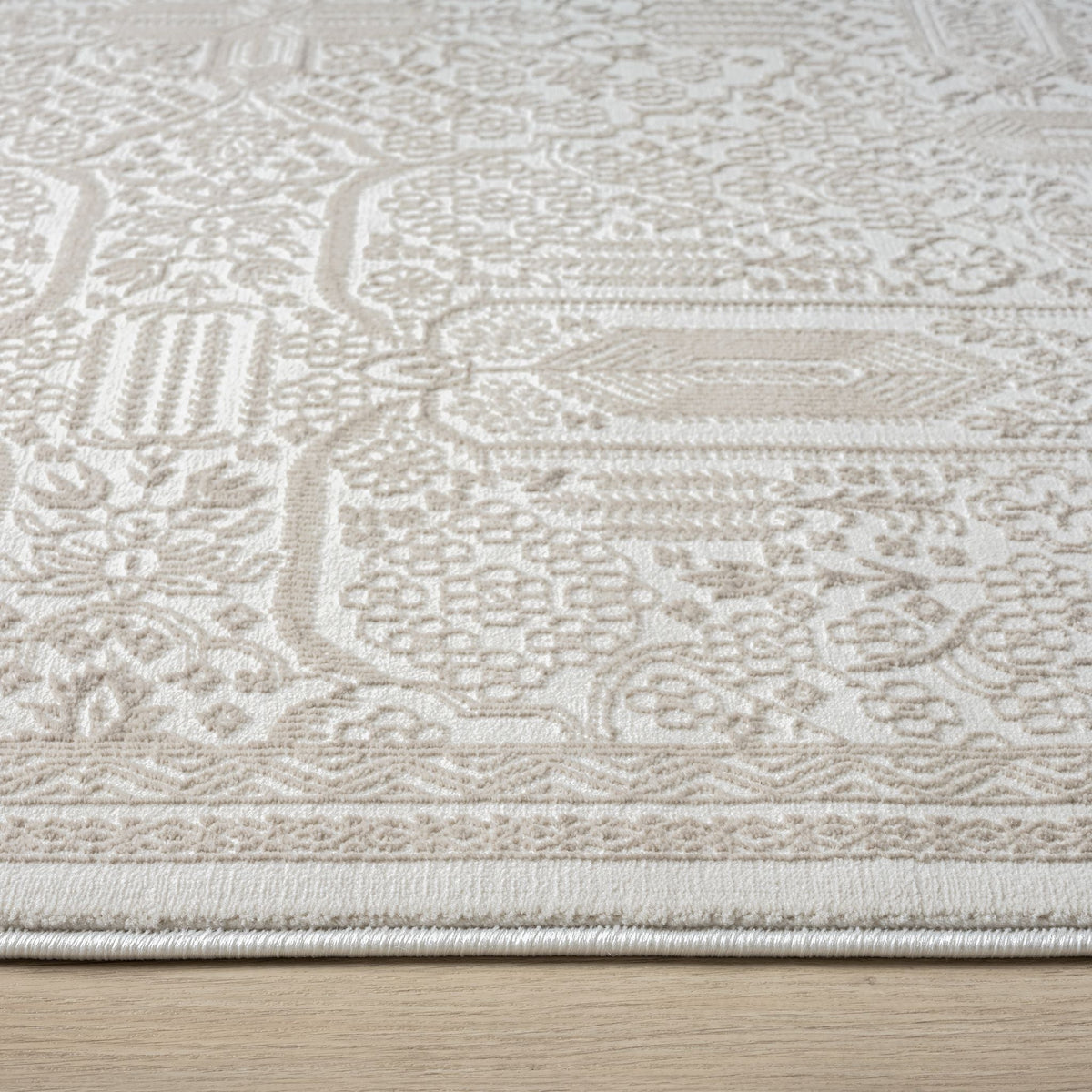 Fable 472 Sand Abstract, Modern Rug