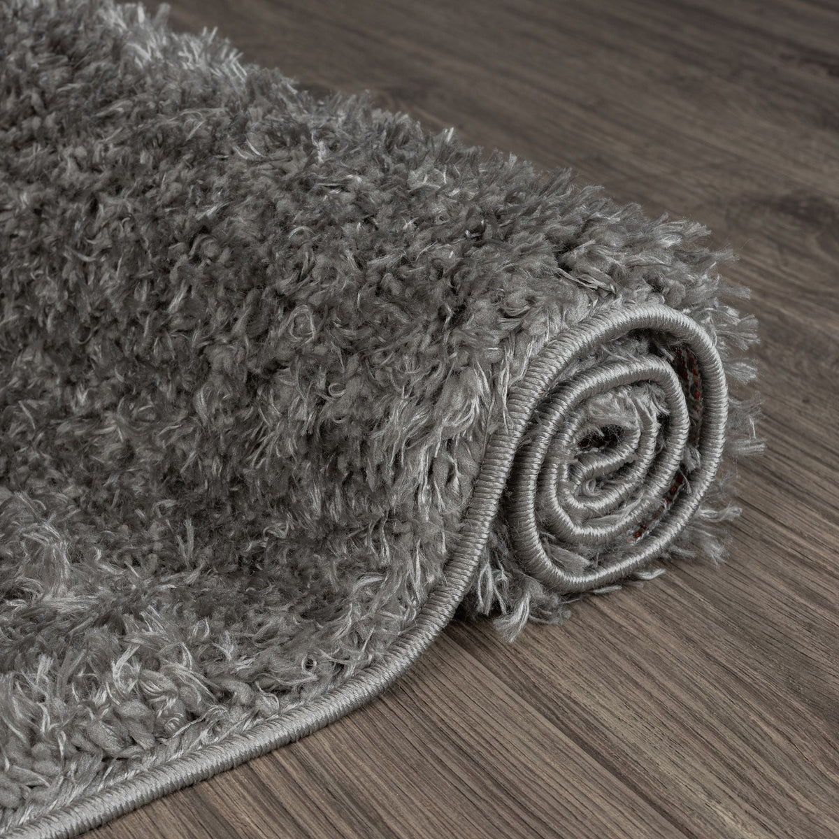 Fleecy 395 Ash Shaggy Hallway Runner