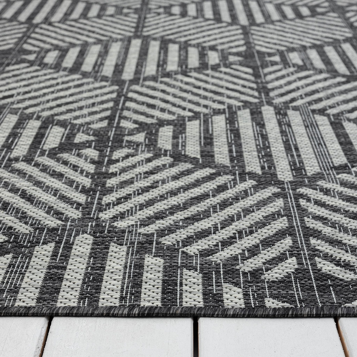 Alfresco 420 Steel Indoor Outdoor Indoor/Outdoor, Flatweave Hallway Runner