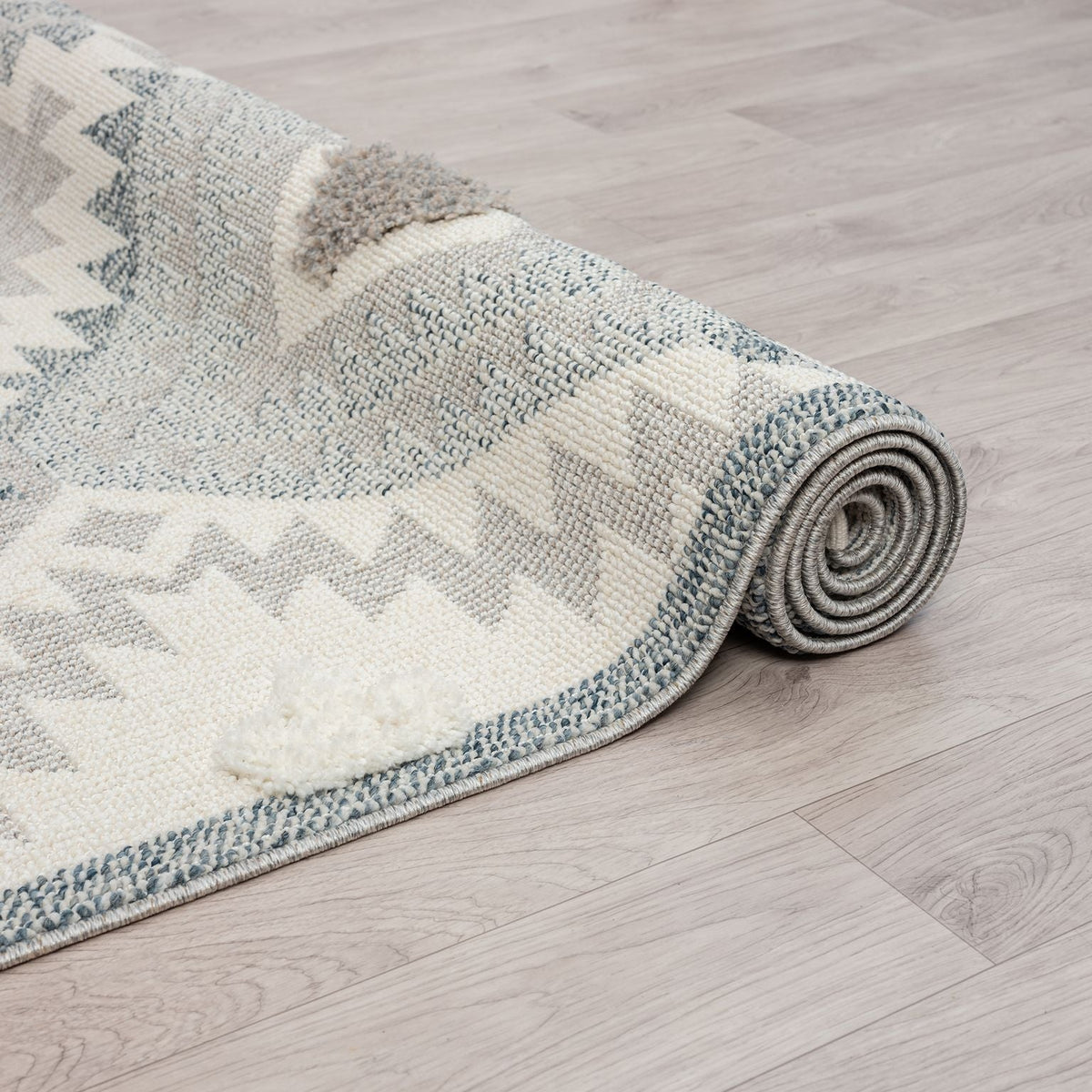 Cottage 543 Pebble Geometric Rug