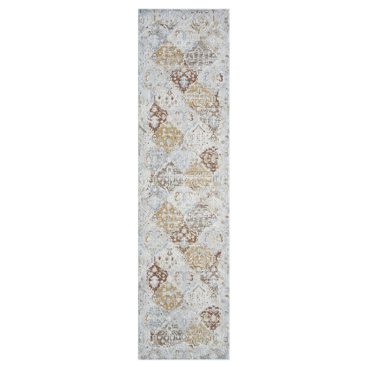 Easton 461 Multi Abstract, Transitional Hallway Runner