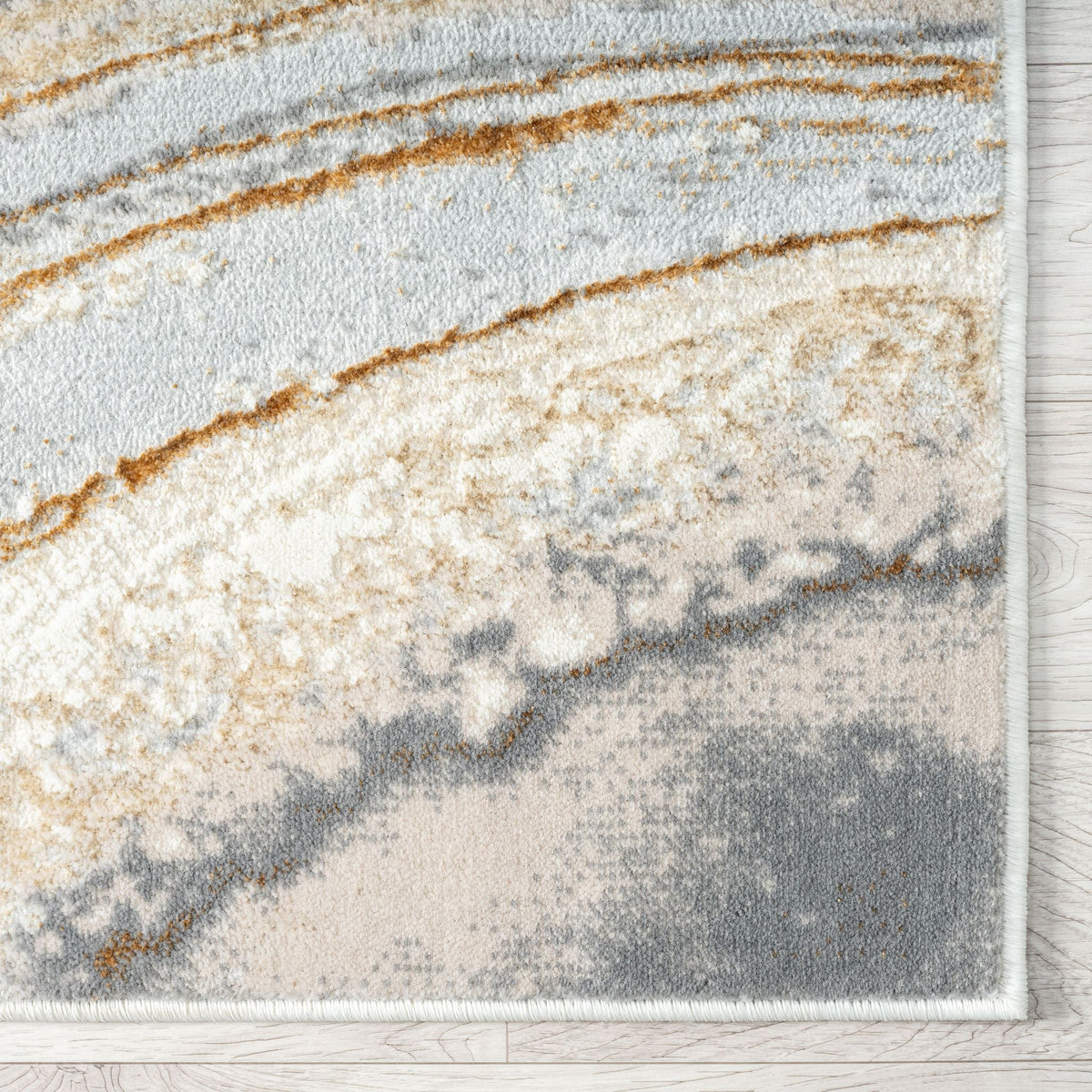 Amber 184 Sand Abstract, Geometric Rug