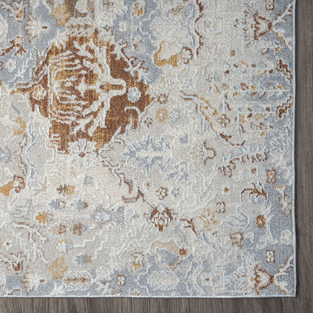 Easton 461 Multi Abstract, Transitional Rug