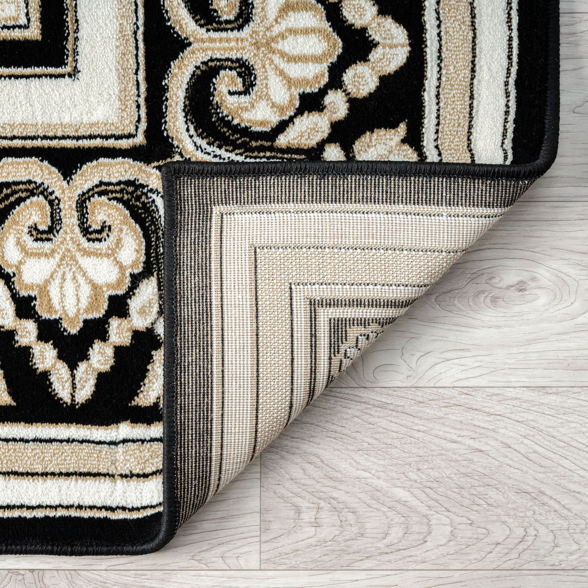 Royal 523 Black Traditional, Classic Rug