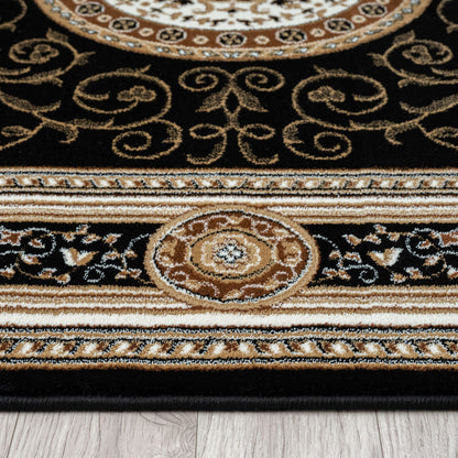 Estate 511 Black Traditional, Classic Rug