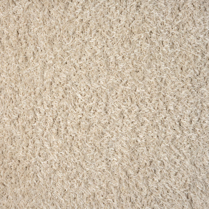Fleecy 394 Fawn Shaggy Rug