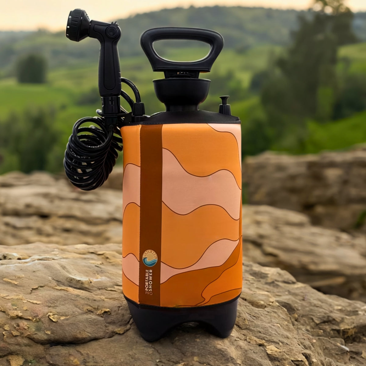 Portable Shower PRO Mountain Rise 10L