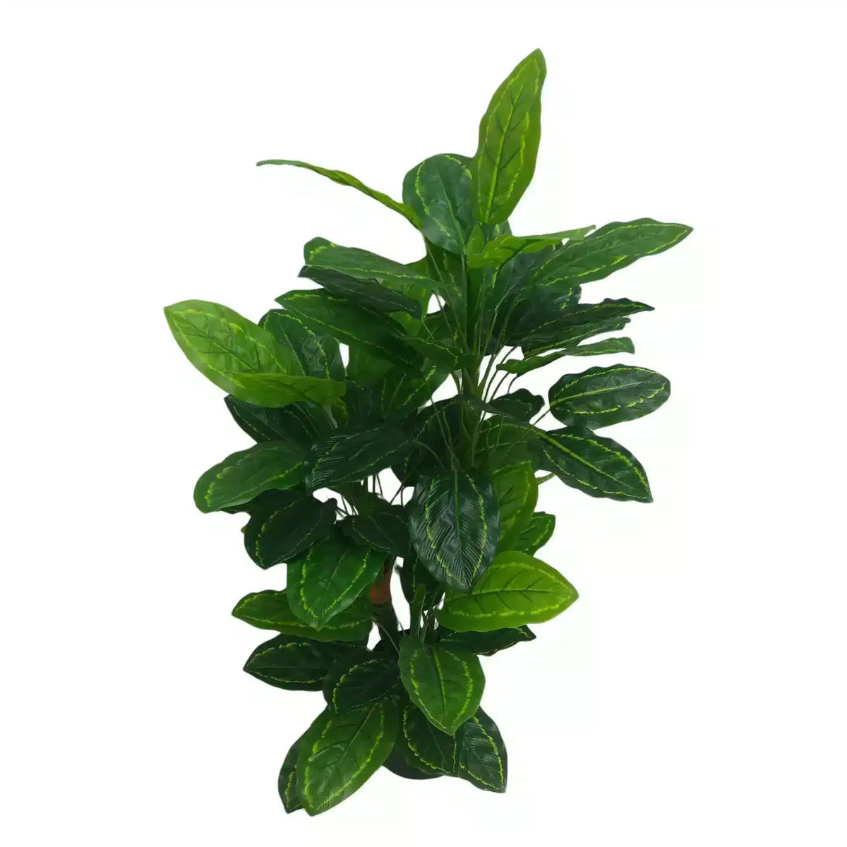 Premium Artificial Cordyline Fructicosa Green / Ti Plant 90cm - Image 2