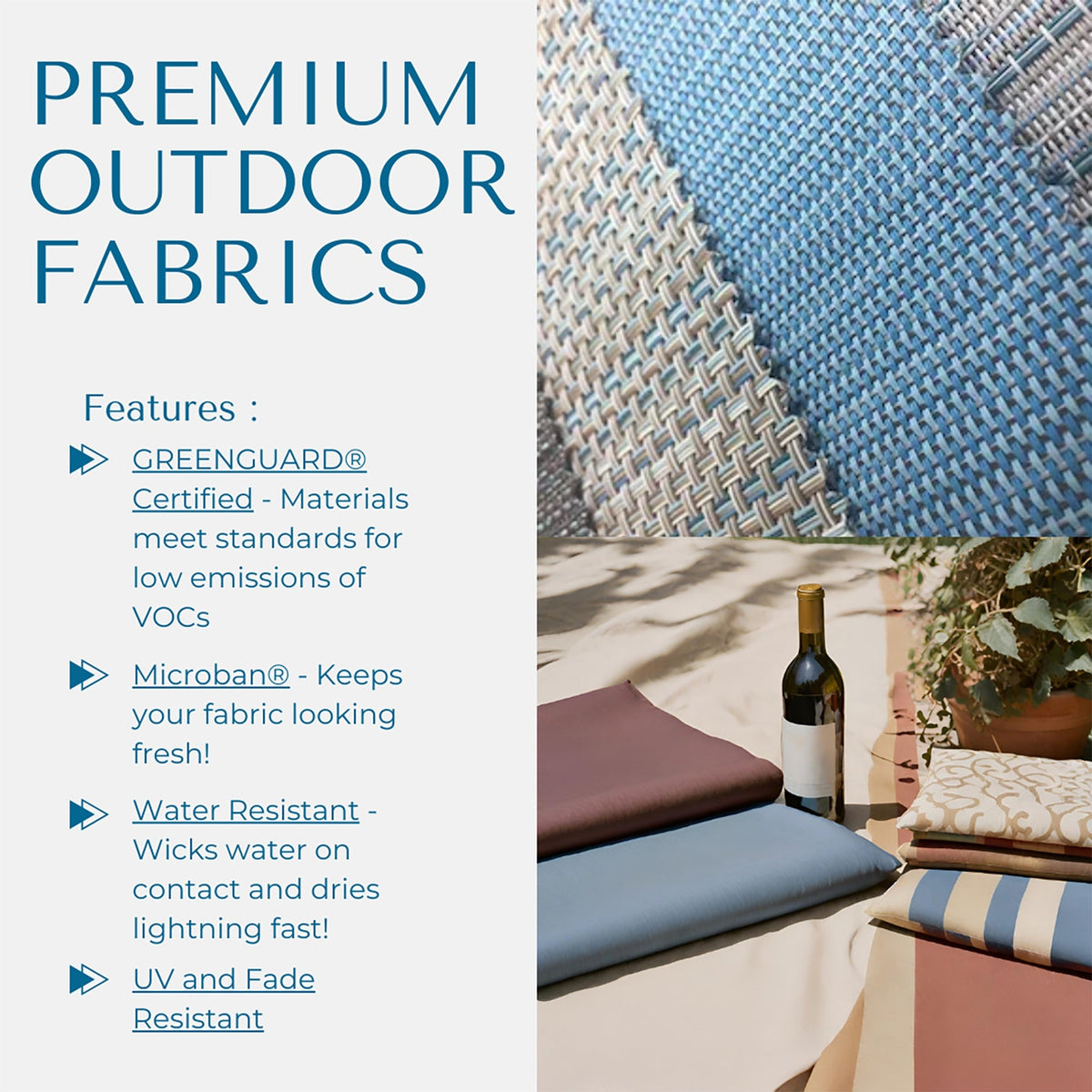 Vivere Coral Springs Phifer & Aluminum Outdoor Pool Lounger Set (3pc) - Grey on Matte Black