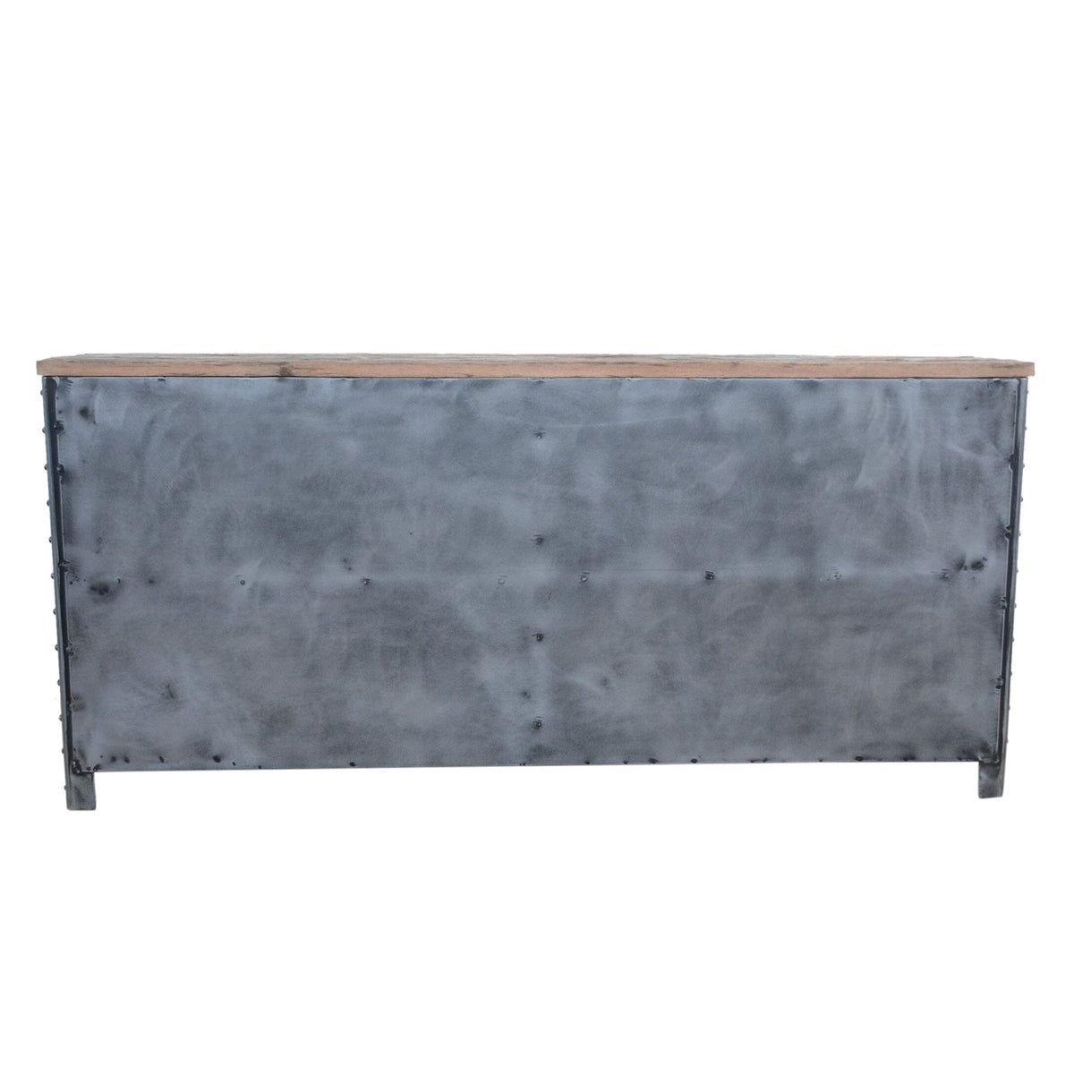 Rafferty Railway Sleeper Wood Iron Sideboard 153cm