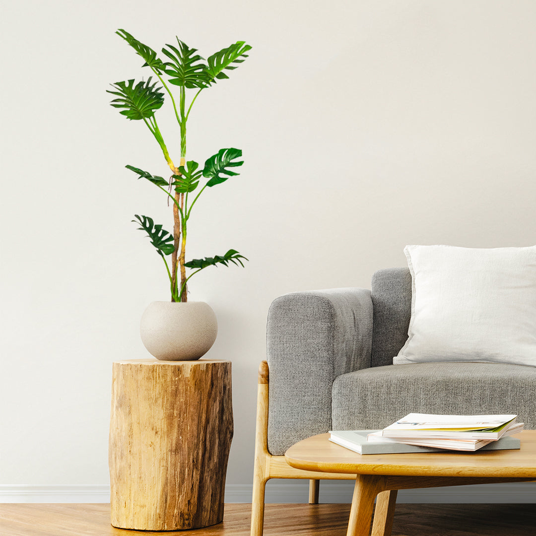 Real Touch Artificial Monstera Palm Tree
