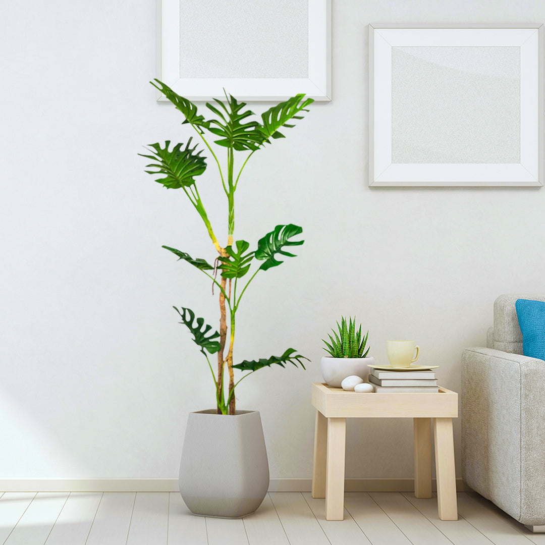 Real Touch Artificial Monstera Palm Tree