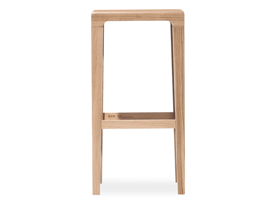 Rioja Counter Stool - Natural Oak - 65cm - by TON