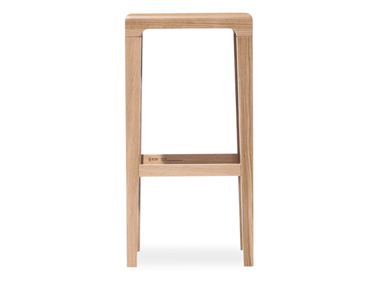 Rioja Counter Stool - Natural Oak - 65cm - by TON