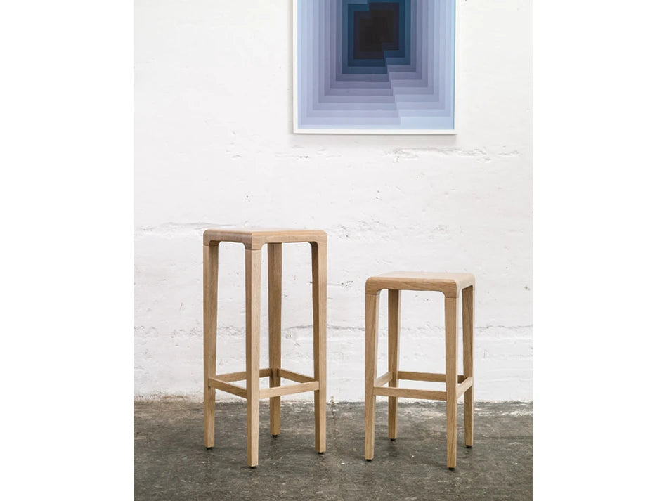 Rioja Counter Stool - Natural Oak - 65cm - by TON