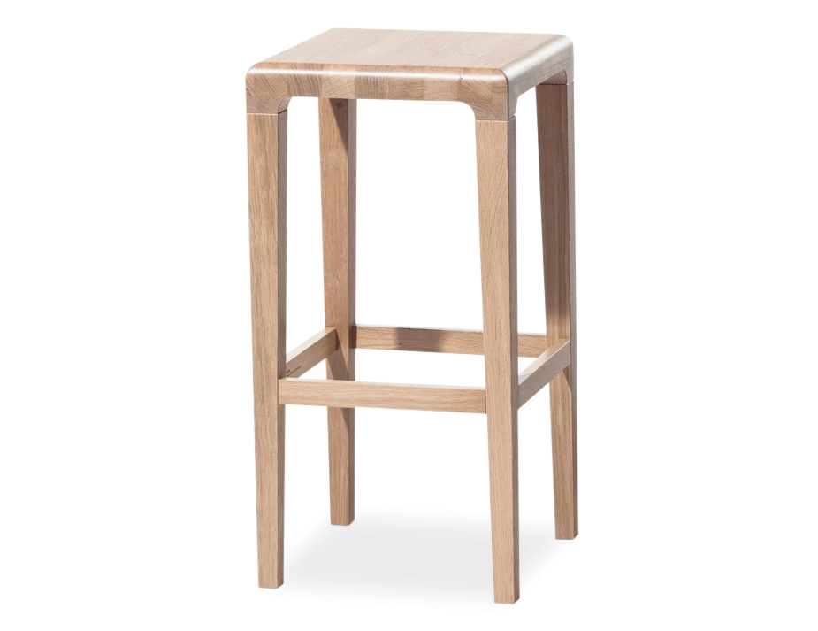 Rioja Counter Stool - Natural Oak - 65cm - by TON