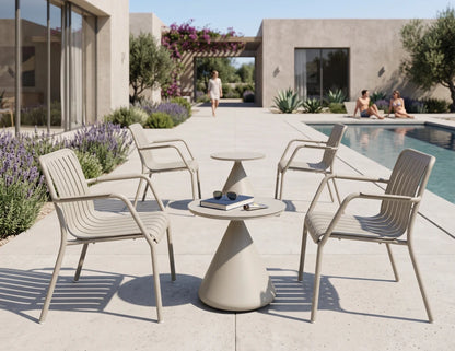 Roku Lounge Chair - Outdoor - Latte