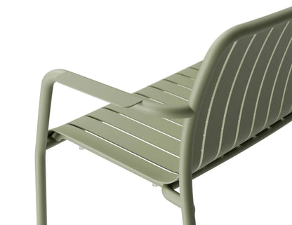 Roku Garden Bench 125cm - Outdoor - Eucalyptus Green