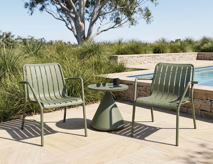 Roku Lounge Chair - Outdoor - Eucalyptus Green