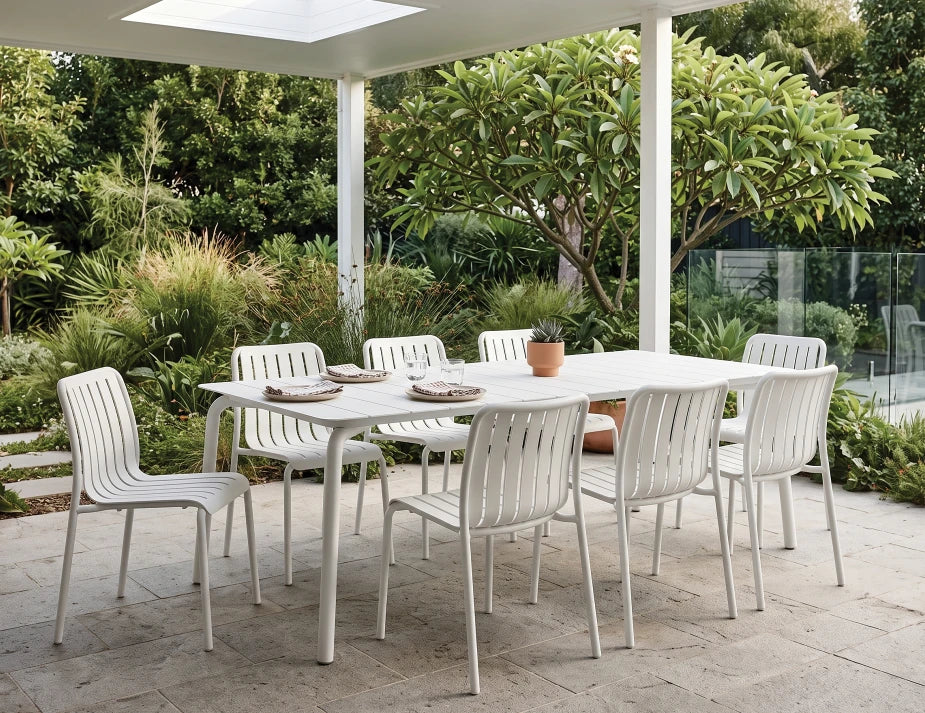 Roku Dining Chair - Outdoor - White