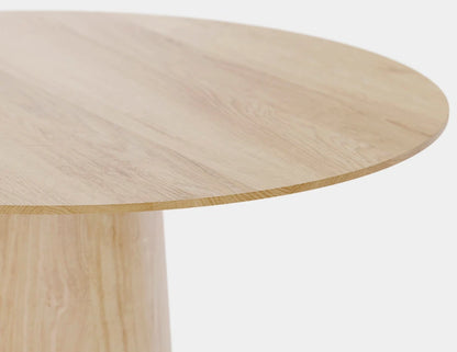 P.O.V. Table 460 Round - Natural Oak - By TON