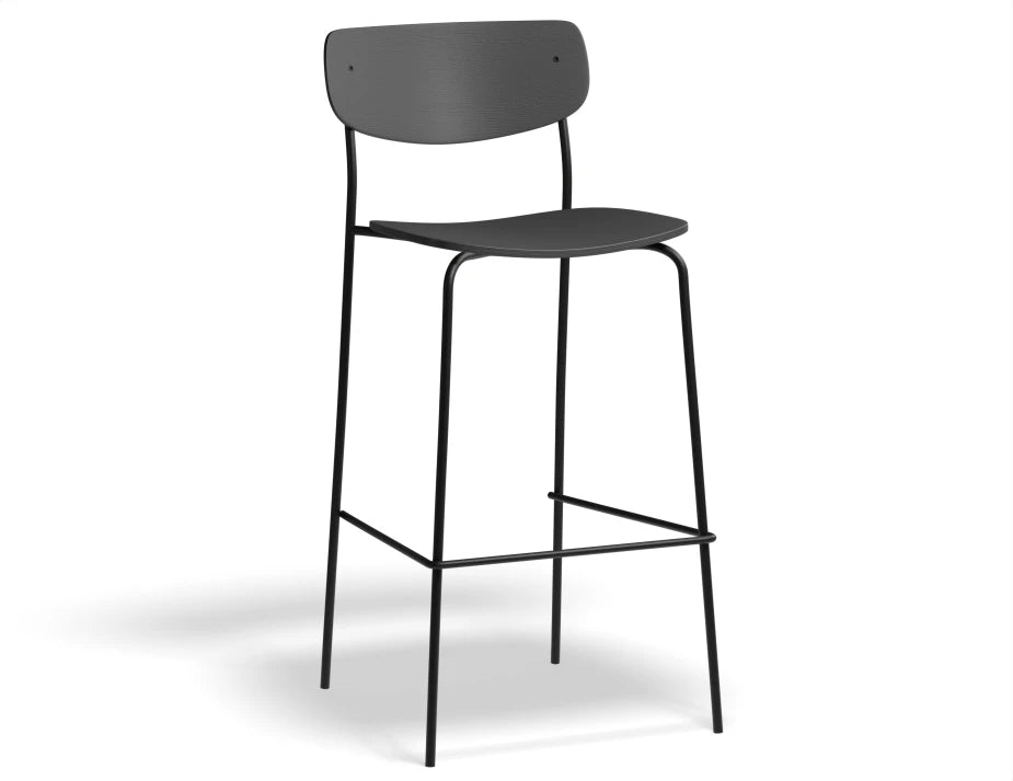 Rylie Bar Stool - Black