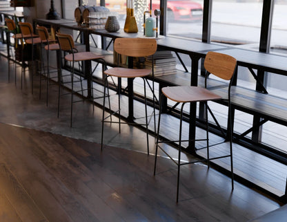 Rylie Bar Stool - American Walnut