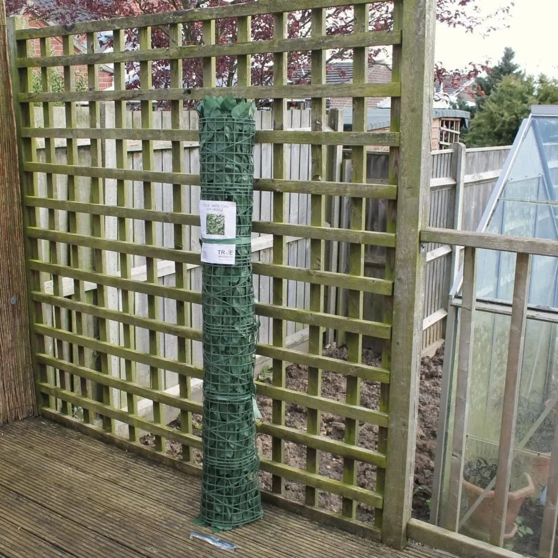 Artificial Ivy Leaf Hedging 3m x 1m Roll (Fake Ivy Roll)