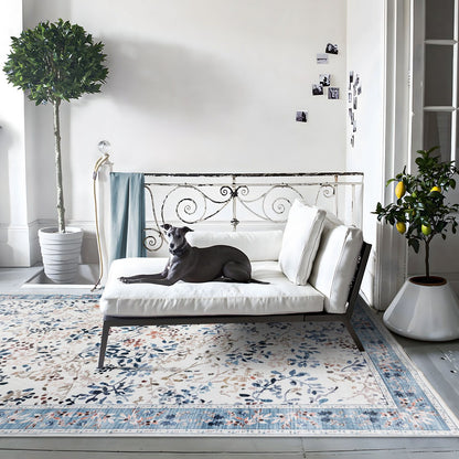 Sherry Vine Washable Rug - Multi & Ivory
