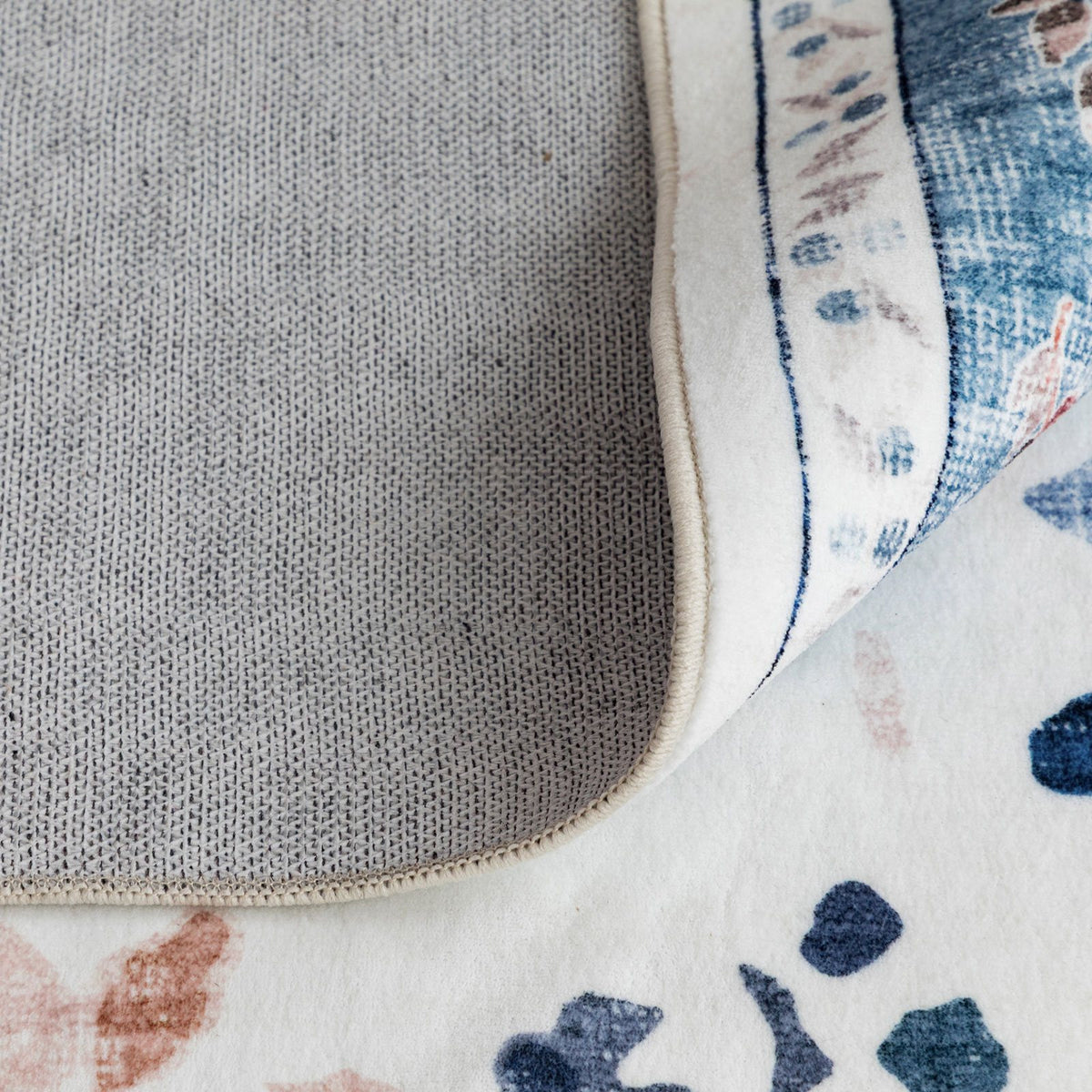 Sherry Vine Washable Rug - Multi & Ivory