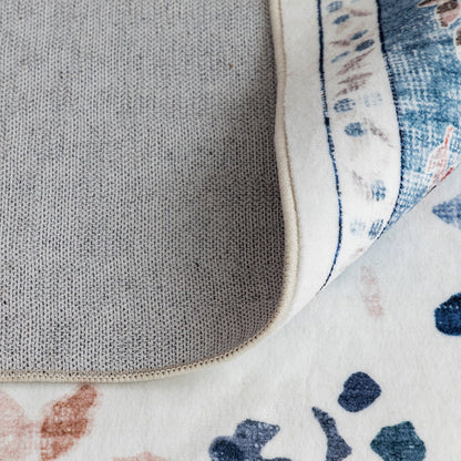 Sherry Vine Washable Rug - Multi & Ivory