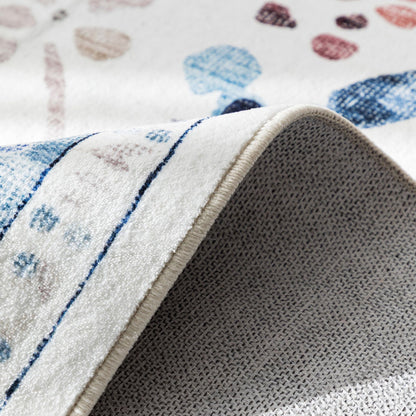 Sherry Vine Washable Rug - Multi & Ivory