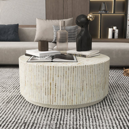 Sidonie Mother of Pearl Square Coffee Table 92cm