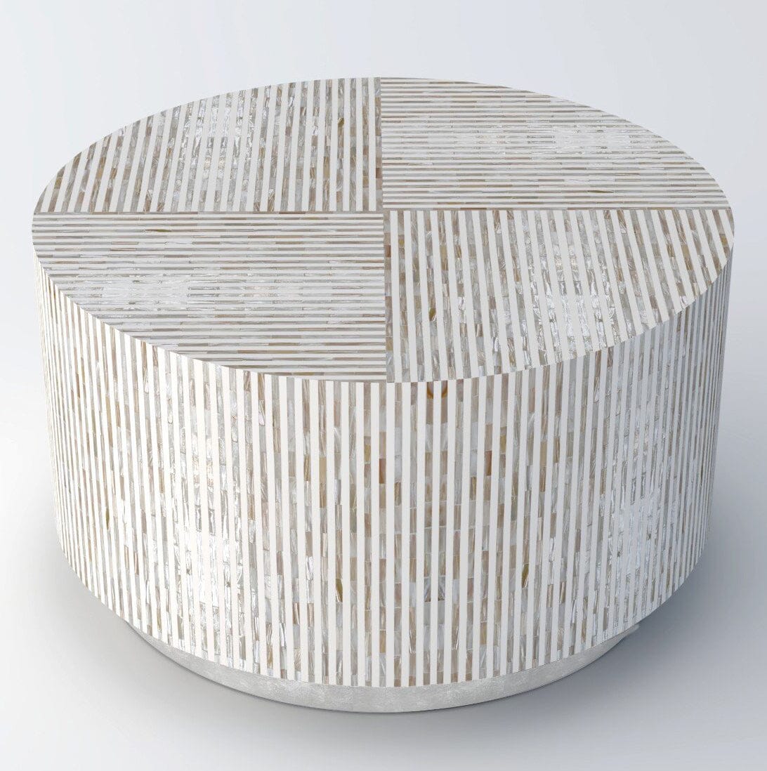 Sidonie Mother of Pearl Square Coffee Table 92cm