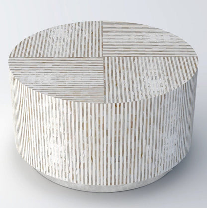 Sidonie Mother of Pearl Square Coffee Table 92cm
