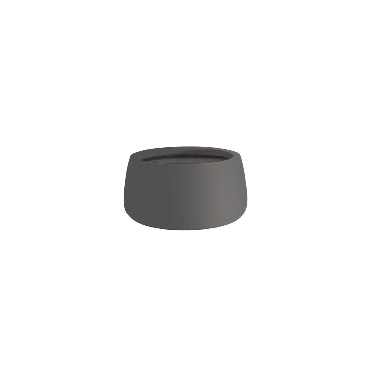 Luxury Soft Tapered Bowl Planter Set of 4 | Premium Pot Range | Matt Grey