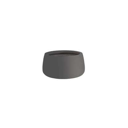 Luxury Soft Tapered Bowl Planter Set of 4 | Premium Pot Range | Matt Grey