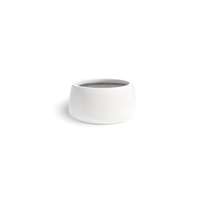 Luxury Soft Tapered Bowl Planter Set of 4 | Premium Pot Range | Matt White