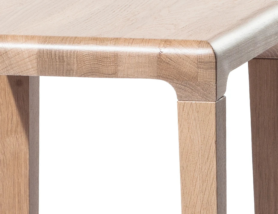 Rioja Barstool - Natural Oak - 80cm - by TON