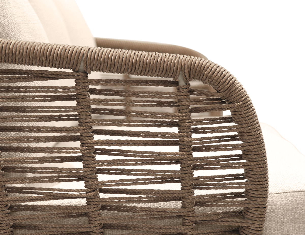 Sorrento 3 Seater Sofa - Outdoor - Latte