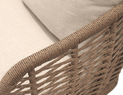 Sorrento 3 Seater Sofa - Outdoor - Latte