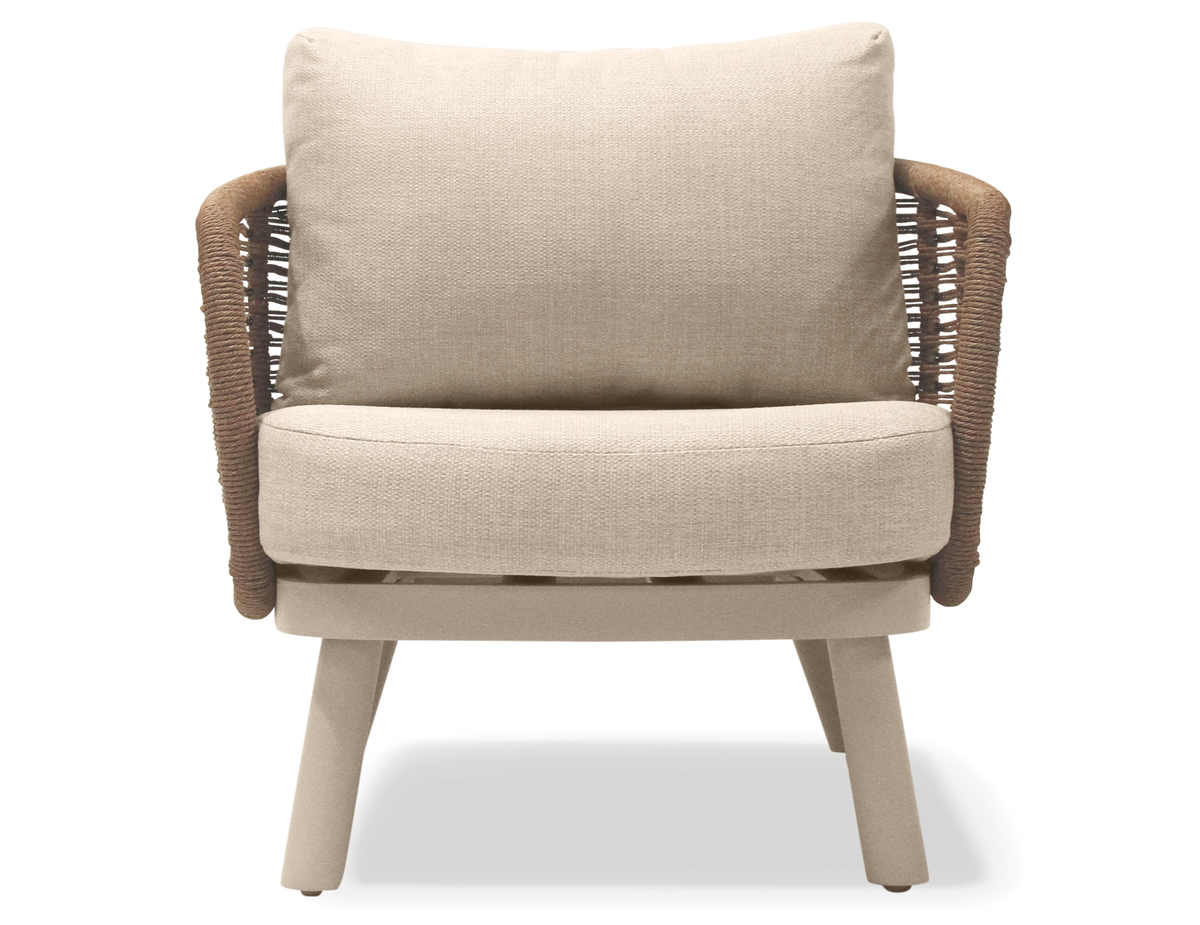 Sorrento Lounge Chair - Outdoor - Latte