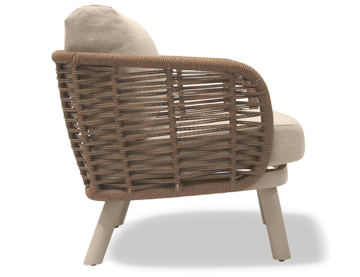 Sorrento Lounge Chair - Outdoor - Latte