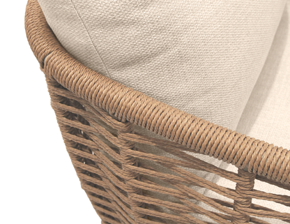 Sorrento Lounge Chair - Outdoor - Latte