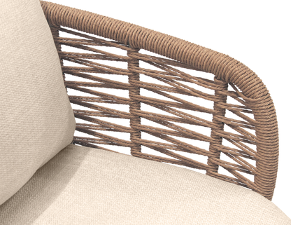 Sorrento Lounge Chair - Outdoor - Latte